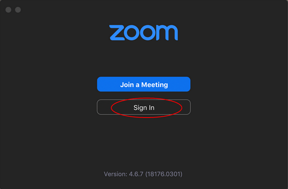 man hinh dang nhap zoom meeting