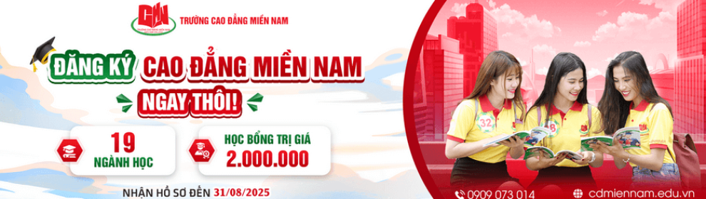 Cao đẳng Miền Nam Tuyển sinh 2025