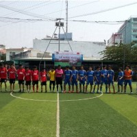 Tổ chức giải bóng đá mini học sinh - sinh viên CKM năm 2015