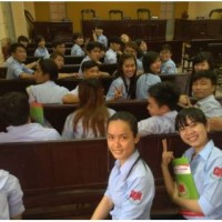 Sinh viên ngành Dịch vụ pháp lý - Trường Cao đẳng KT-KT Miền Nam tham dự phiên tòa thực tế tại TAND quận 1, Tp.HCM