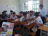 Trường Cao đẳng Miền Nam tư vấn tuyển sinh hướng nghiệp tại THPT Nguyễn Văn Linh, Ninh Thuận