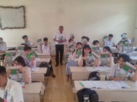 Đoàn tư vấn tuyển sinh Cao đẳng Miền Nam khuấy động không khí tại THPT Thống Nhất